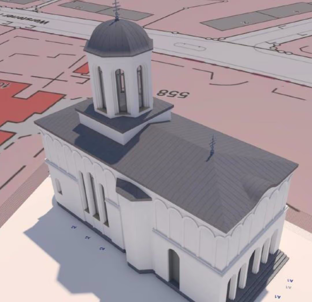 Church Construction Blueprint 1