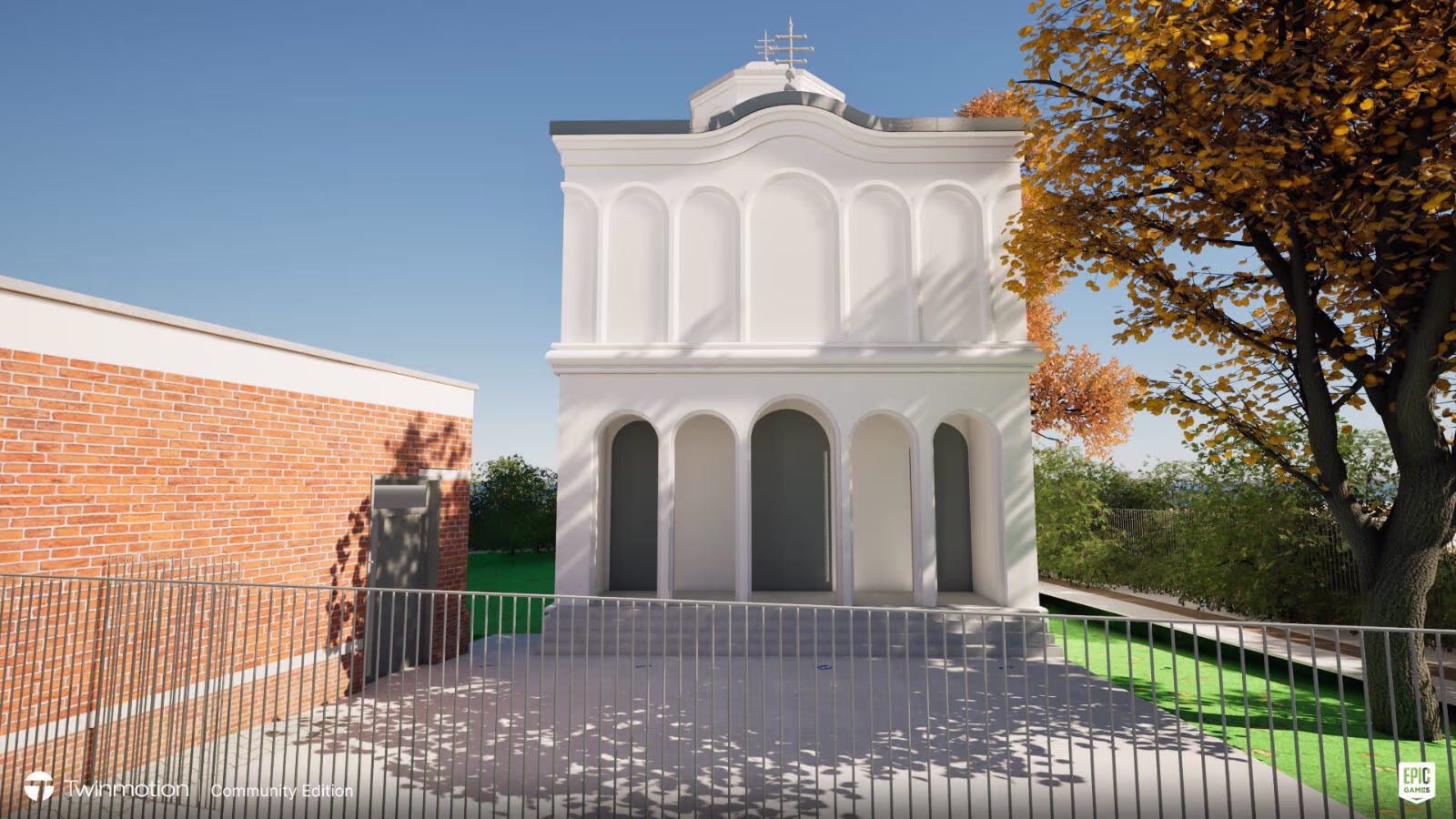 Church exterior design
