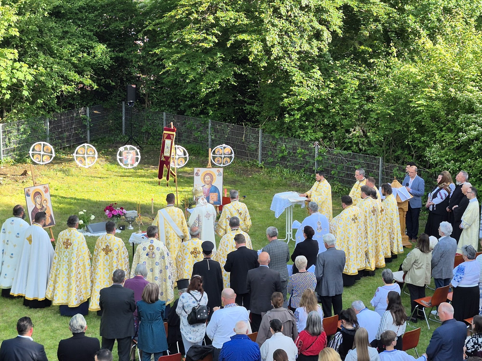Gottesdienst zur Grundsteinlegung